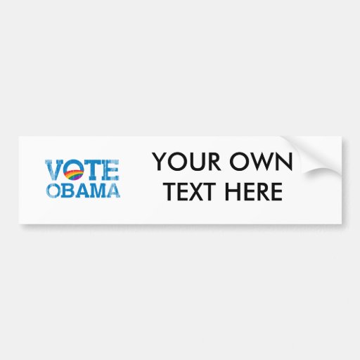VOTE OBAMA Vintage.png Bumper Stickers