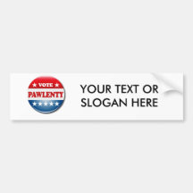 VOTE PAWLENTY.png Bumper Sticker