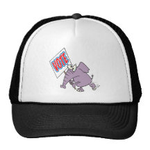vote republican elephant cartoon trucker hats