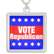 Vote Republican Necklaces
