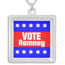 Vote Romney Necklace