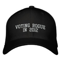 Voting Rogue in 2012 Embroidered Baseball Cap