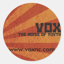 Vox "Voice of Youth" (Sticker)