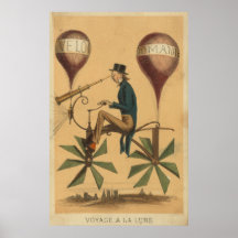 Voyage a la lune poster