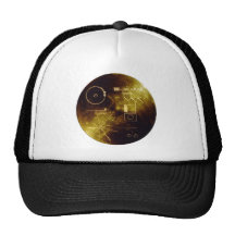 Voyager's Golden Record Mesh Hats