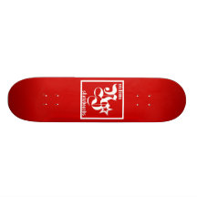 VSC Signature All Reds Custom Skate Board