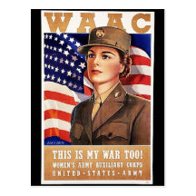 Waac Post Card