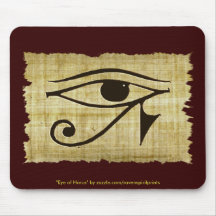 WADJET EYE OF HORUS on Papyrus Mousepad