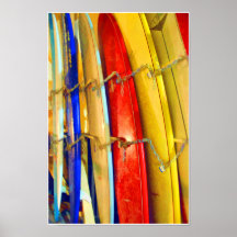 Waikiki Surfboards Print