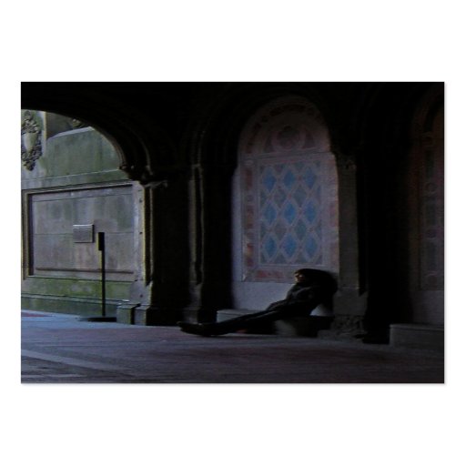 Waiting at Bethesda Photo ATC Business Card