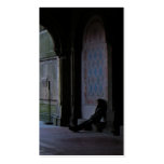 Waiting at Bethesda Photo Profile Card Business Card Templates