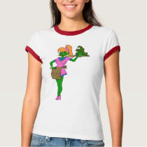 Waitress & Frog t-shirts