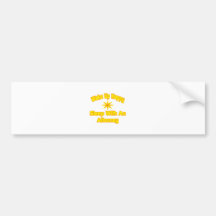 Wake Up Happy ... Sleep With an Attorney Bumper Sticker