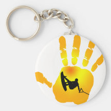 Wakeboard Apollo Hand Keychains