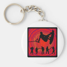 Wakeboard Head Band Key Chains