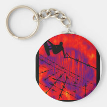 Wakeboard My Dues Keychains