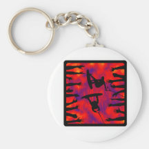 Wakeboard Sub Switch Keychain