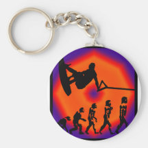Wakeboard The Lighted Key Chain