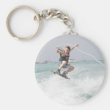 Wakeboarding Keychain