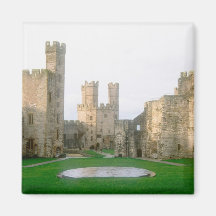 Wales, Caernarfon castle, one of Edward's 2 Magnets