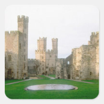Wales, Caernarfon castle, one of Edward's 2 Stickers