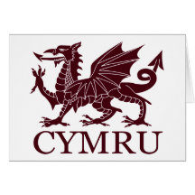 Wales CYMRU Cards