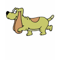 Walking Dog: Cartoon Dog t-shirts