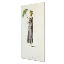 Walking Dress, 1814 canvas prints