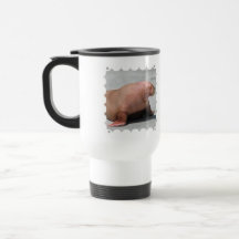 Walking Walrus Plastic Travel Mug