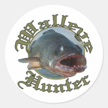 Walleye Hunter 2 Sticker