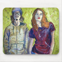Wallflowers Mouse Pad