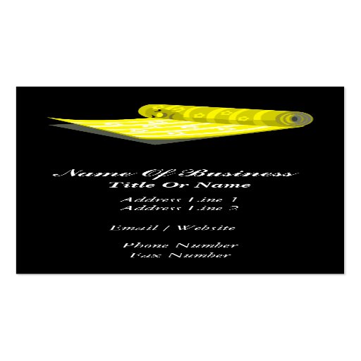 Wallpaper Hanger Business Card