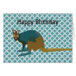 Wally Blue  Birthday Card