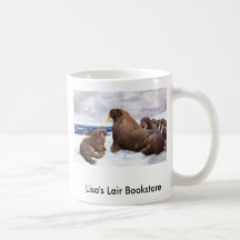 Walrus - F.W. Kuhnert Bookstore Promo Coffee Mugs