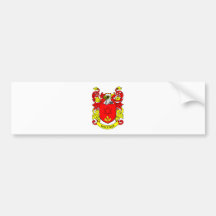 WALTINGA Coat of Arms Bumper Sticker