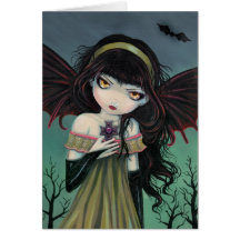  Wandering Gothic Vampire Fairy Card