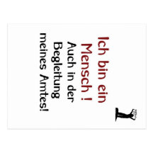 wandlungDesign - Mensch - Amt/Beamte Postkarten