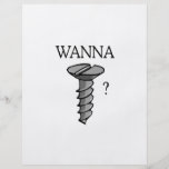 WANNA SCREW? FLYER