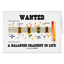 Wanted A Balanced Gradient In Life (Na-K Pump) Cards