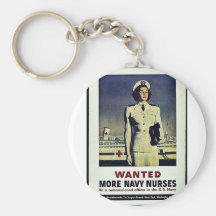 Wanted More Navy Nurses Keychains