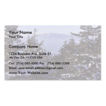Wapack National Wildlife Refuge, winter scenic Business Card