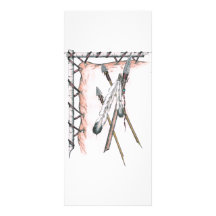 War and Peace Card Rack Card Design