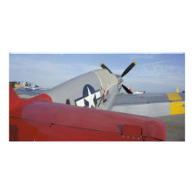 War Bird Personalized Photo Card