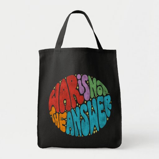 War Is Not The Answer Bag