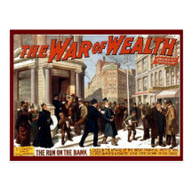 War of Wealth - Postcard