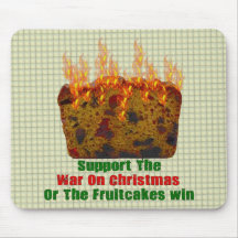 War On Fruitcakes Mouse Mats