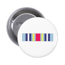 War On Terrorism Expeditionary Ribbon Pinback Button