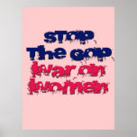 War on Women Poster