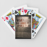 War Playing Cards