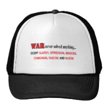 war trucker hat